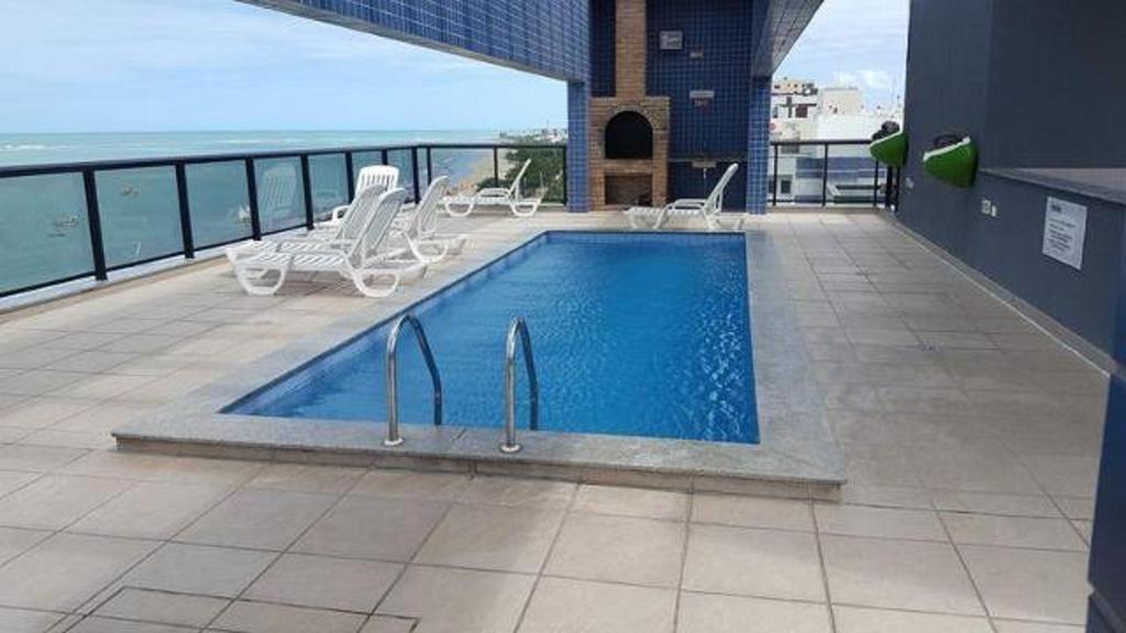 Appartamento Apartamento Luxo 2/4 Beira-Mar Pajucara - Maceio Esterno foto